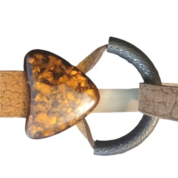 Anthony Alexander Leather Belt - Picture 3 of 4